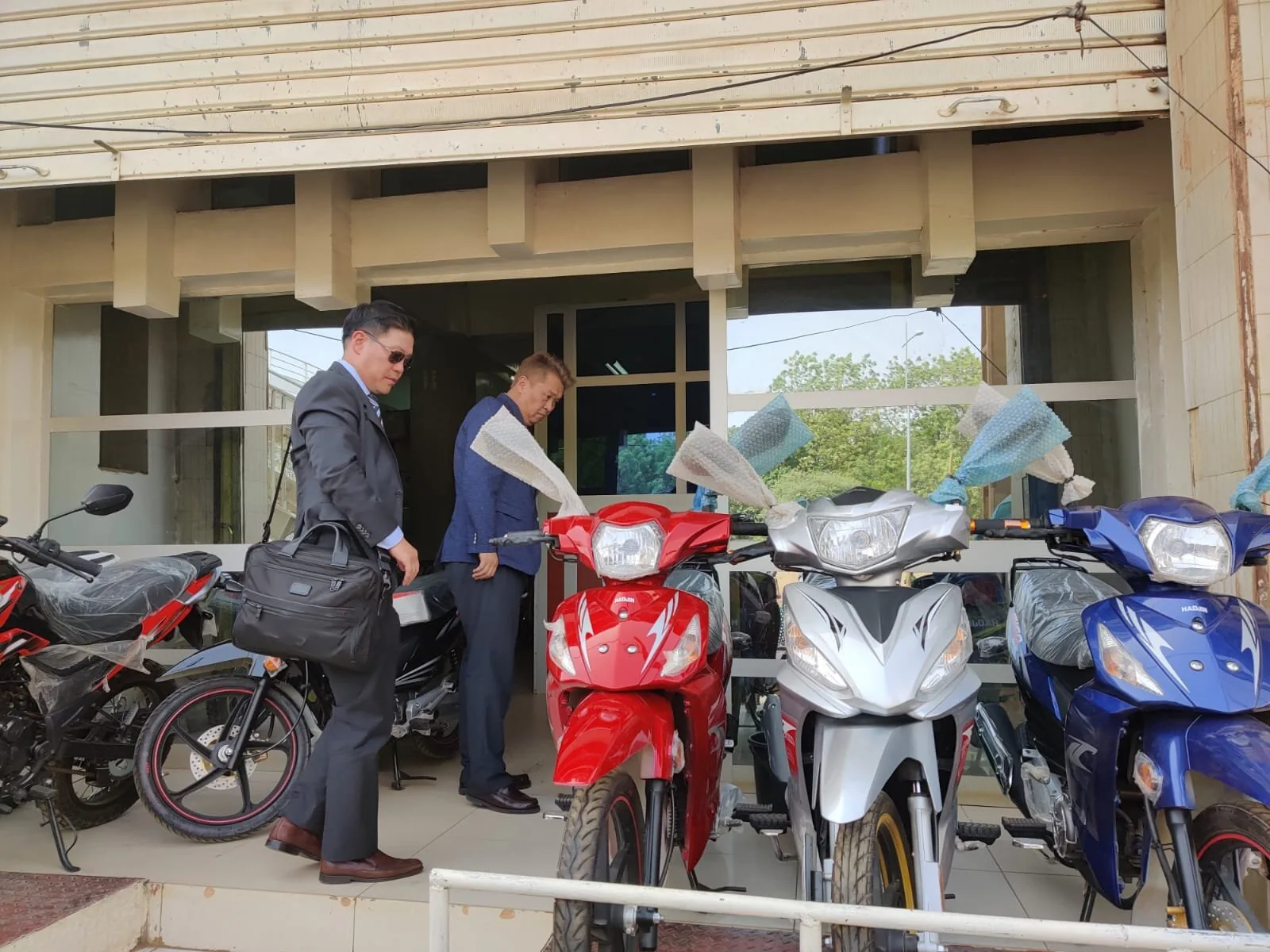 Electric mobility equipment in Niamey